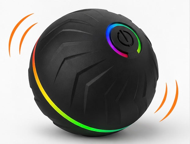 Smart Interactive Dog Ball – USB Rechargeable Automatic Bouncing Toy